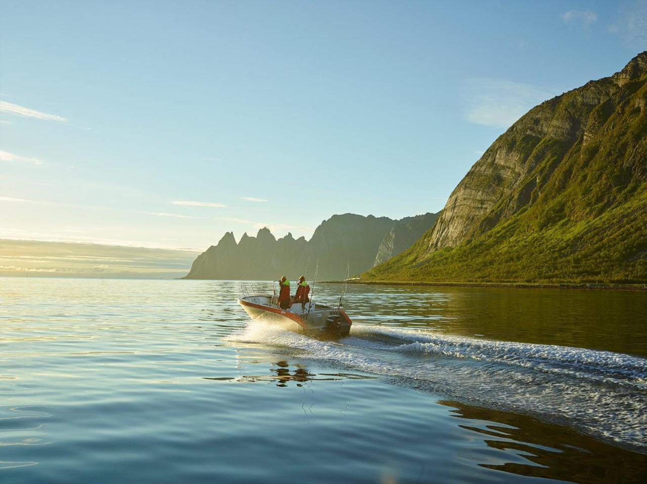Northern Light Hotell/Camp Steinfjord Berg  Ngoại thất bức ảnh